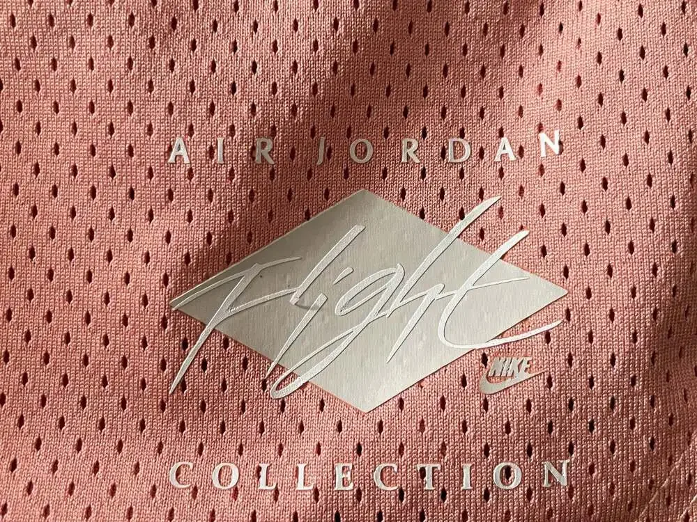 NWOT Air Jordan Flight Collection Pink Mesh Shorts Y2K XL Rare
